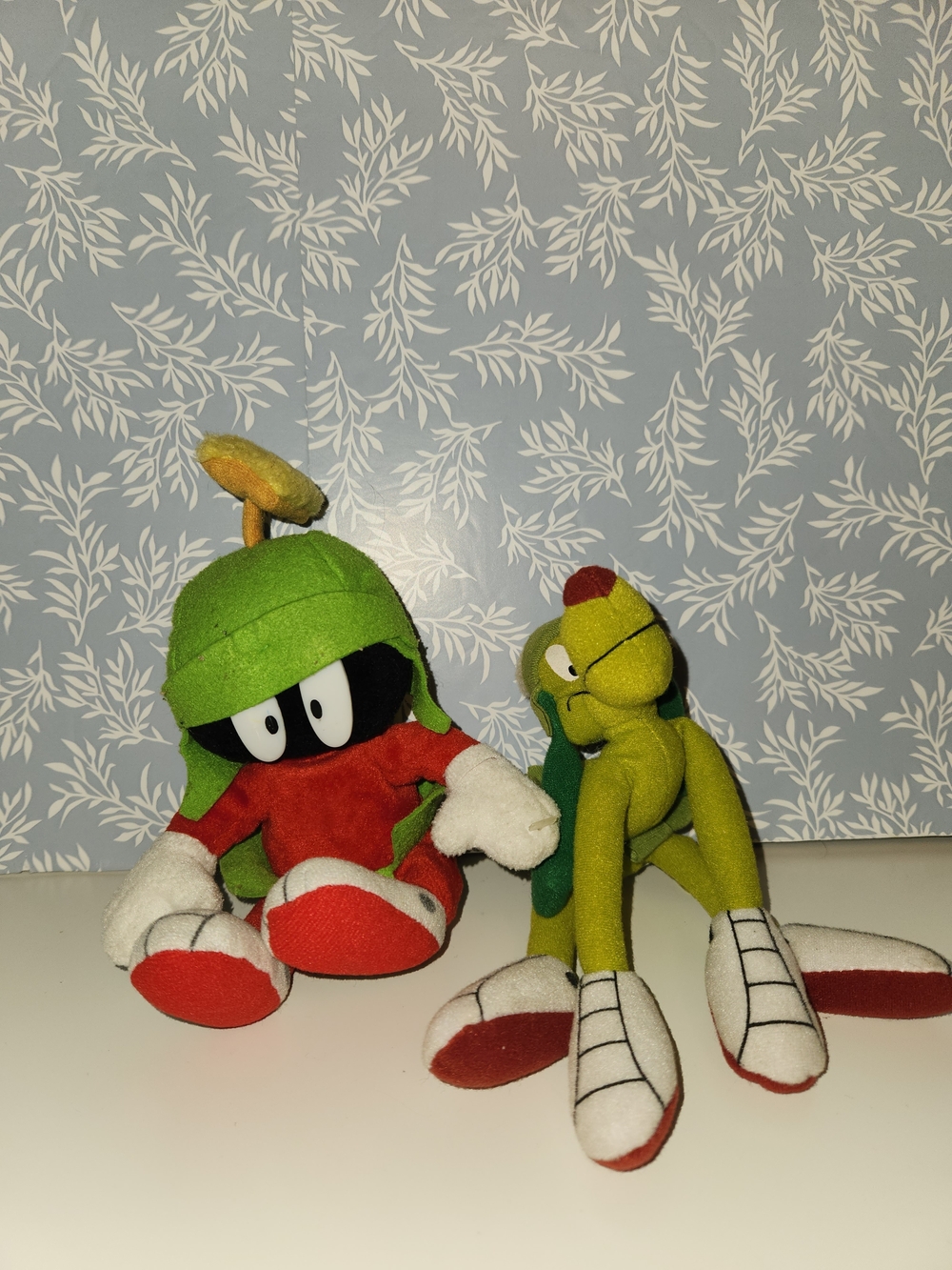 Marvin the Martian & K-9 Plush Set - Vintage